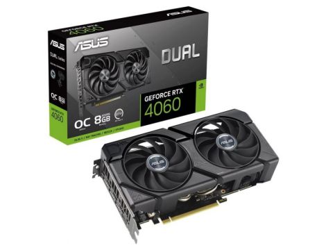 Karta graficzna Asus GeForce RTX 4060 Dual Evo OC 8GB GDDR6 Ram